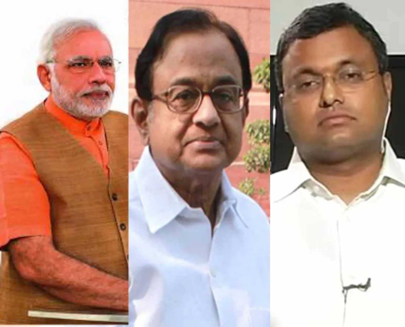 narendra modi karthi chidambaram  